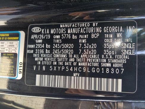 Used 2020 Kia Telluride SX w/ Towing Package FWD image 33