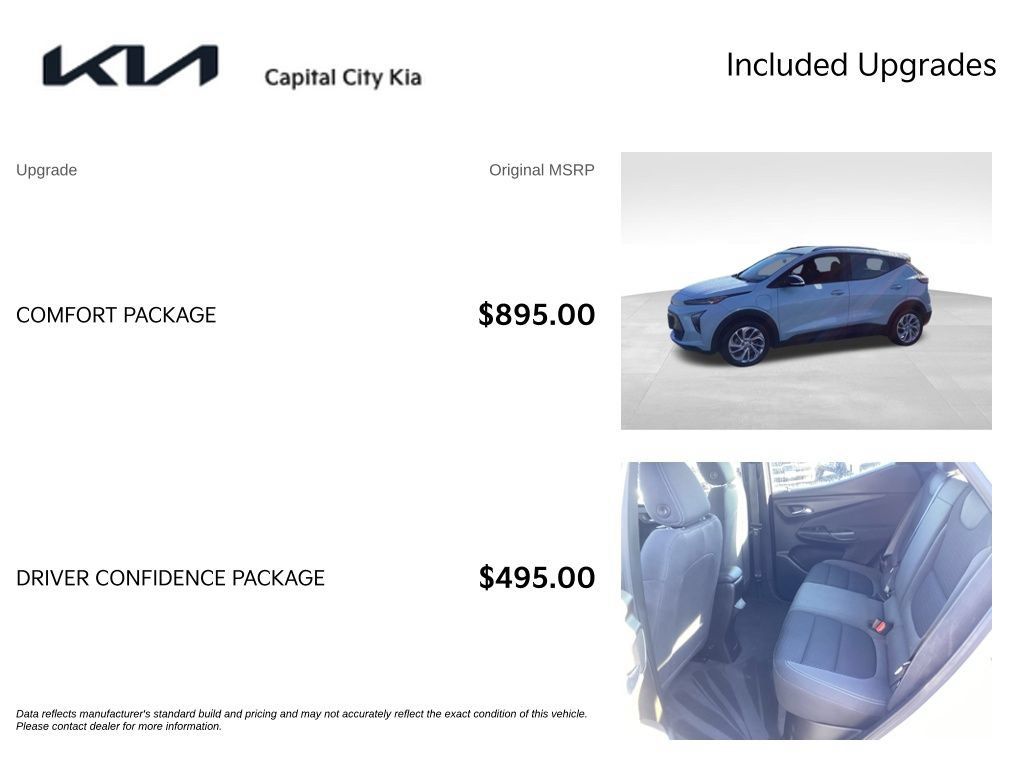 Used 2022 Chevrolet Bolt EUV LT w/ Comfort Package FWD image 4