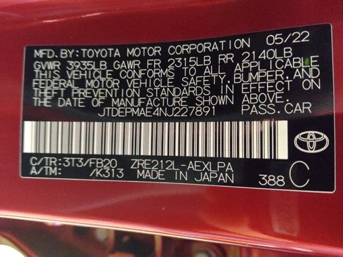 Used 2022 Toyota Corolla LE FWD image 33