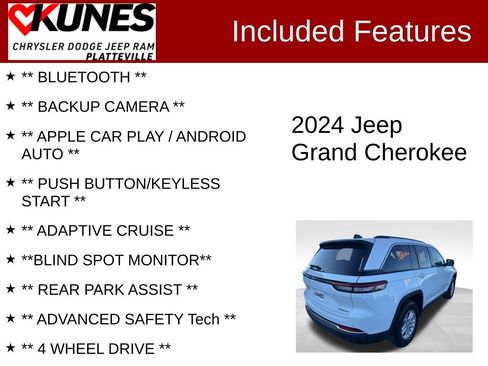 Used 2024 Jeep Grand Cherokee Laredo image 2