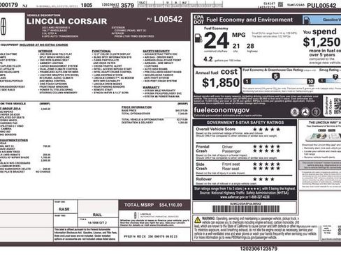 Used 2023 Lincoln Corsair Reserve w/ Equipment Group 201A AWD/4WD image 38