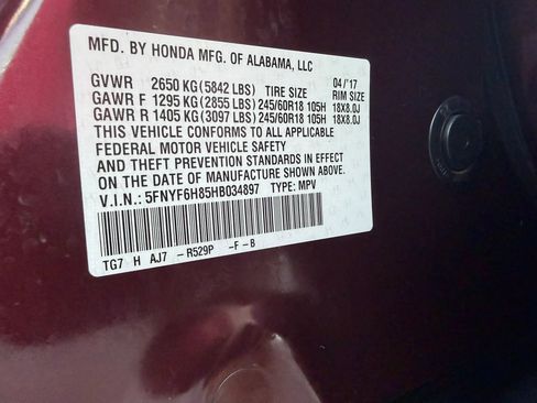 Used 2017 Honda Pilot EX-L image 23