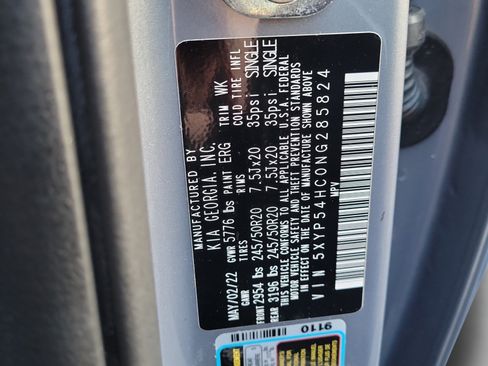 Used 2022 Kia Telluride SX FWD image 31