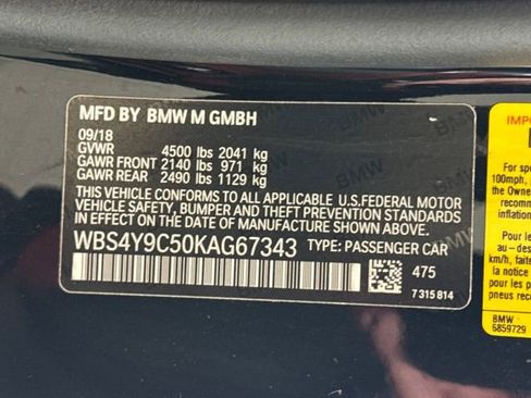 Used 2019 BMW M4 Coupe RWD image 22