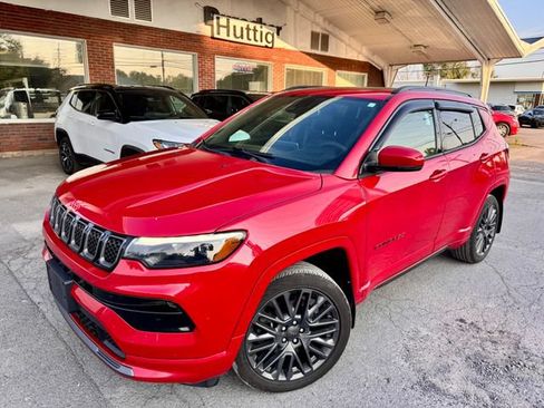 Used 2023 Jeep Compass Limited w/ Elite Group for (Red) Edition AWD/4WD image 1