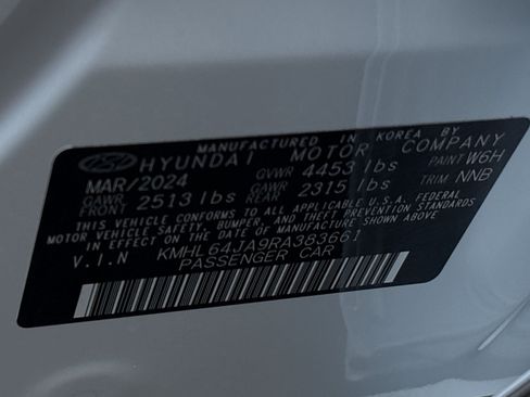 Certified 2024 Hyundai Sonata SEL FWD image 26