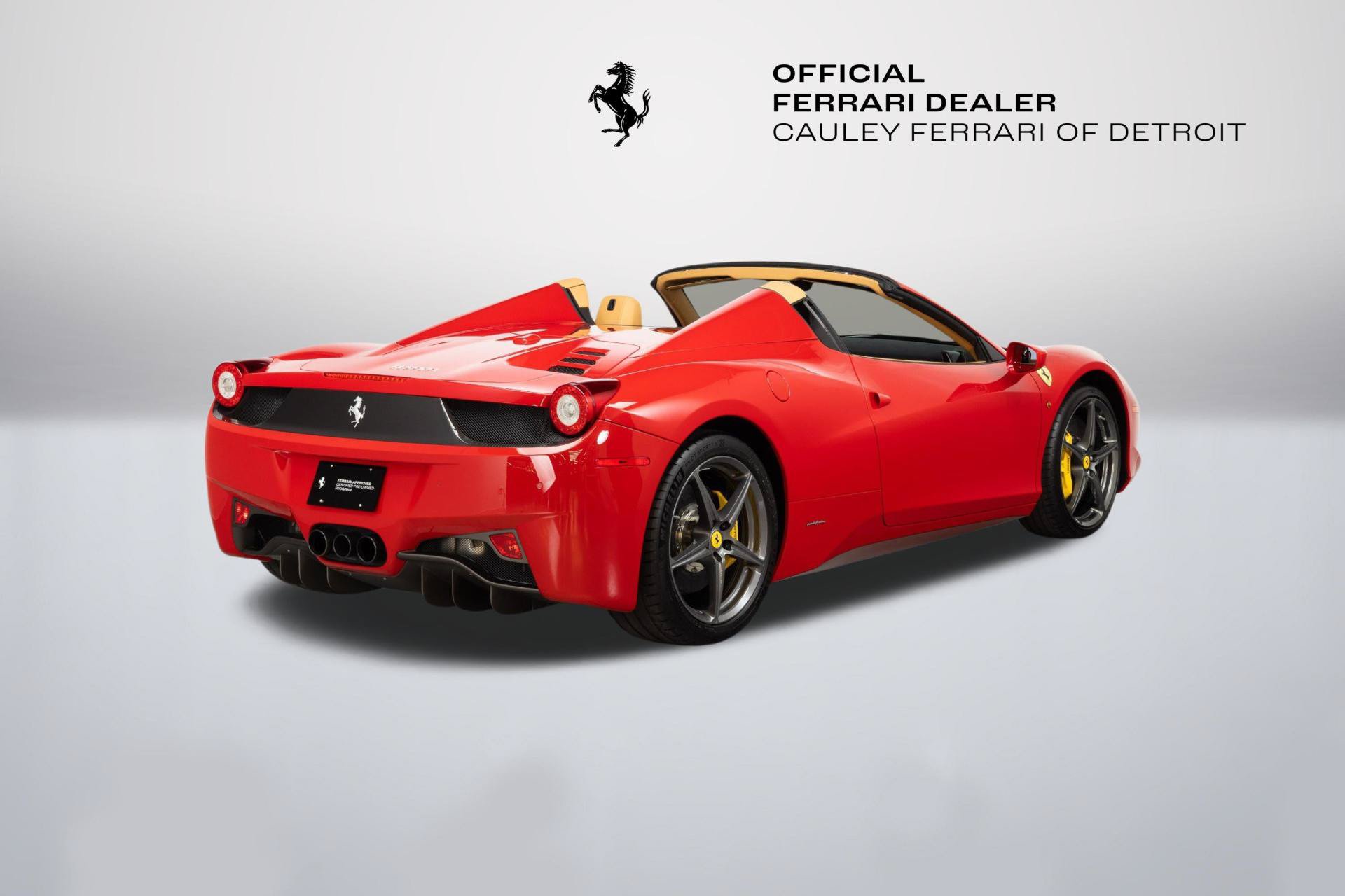 Certified 2013 Ferrari 458 Spider RWD image 8