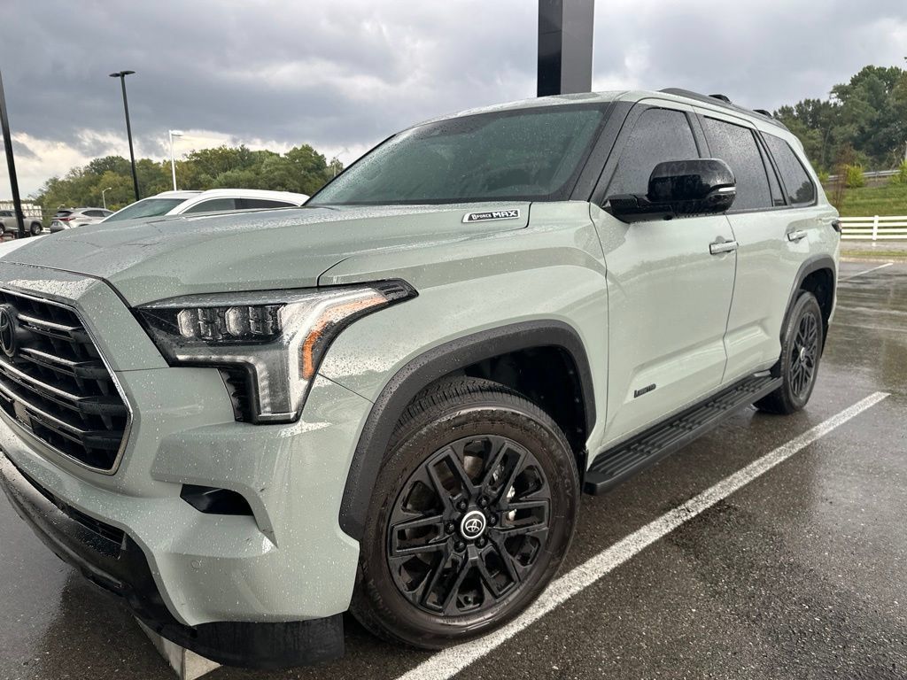 Used 2024 Toyota Sequoia Limited w/ Nightshade Package AWD/4WD image 8