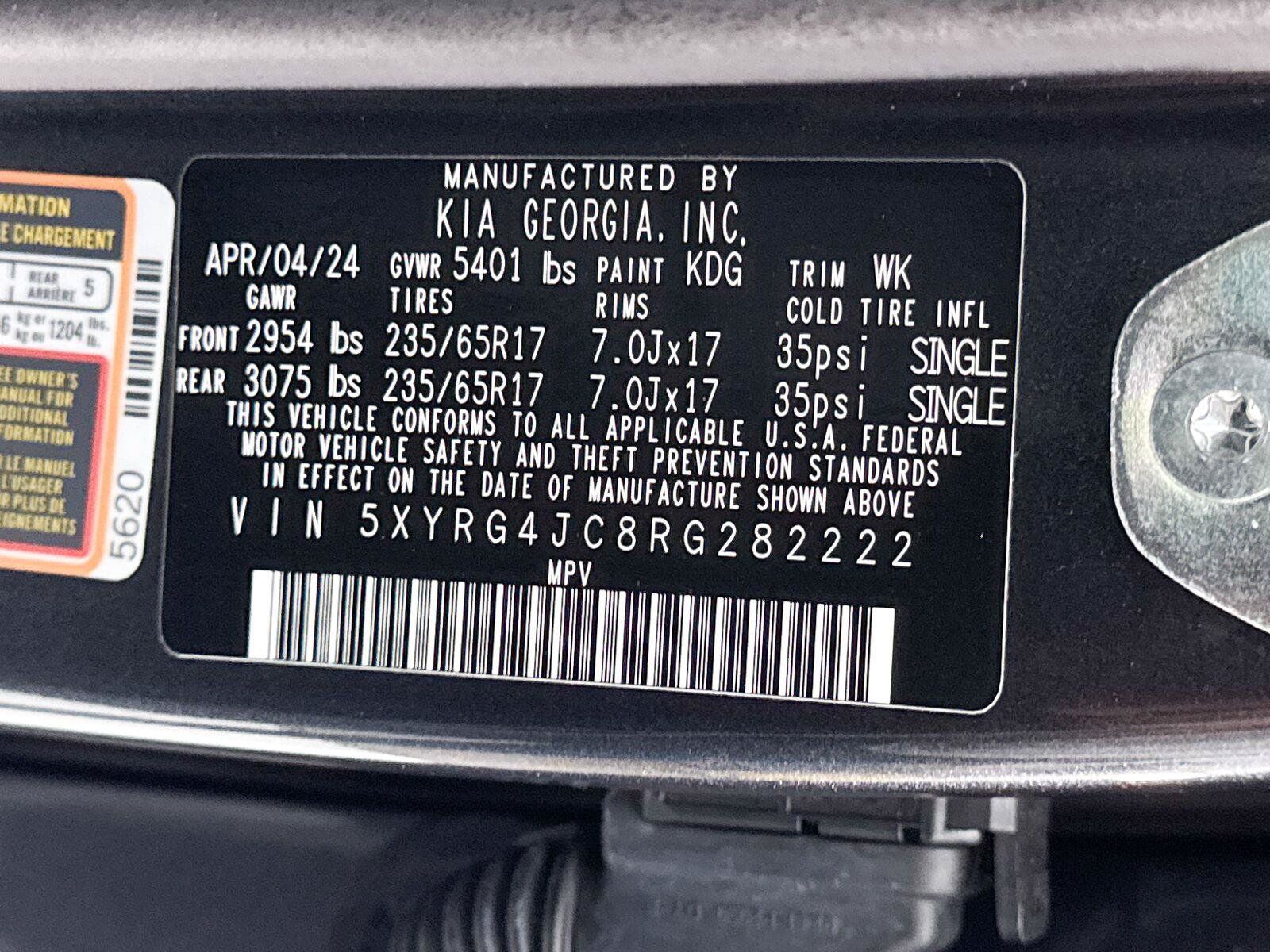 Used 2024 Kia Sorento LX FWD image 38
