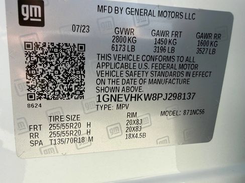 Used 2023 Chevrolet Traverse LT w/ LT Premium Package AWD/4WD image 47