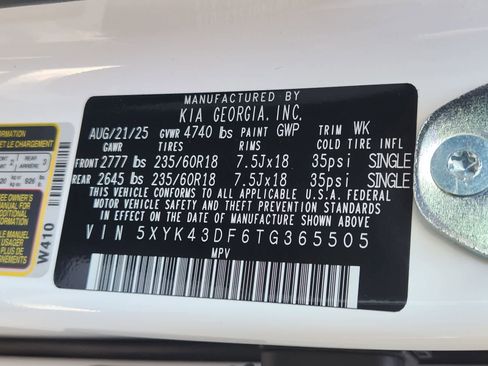 New 2026 Kia Sportage SX image 30