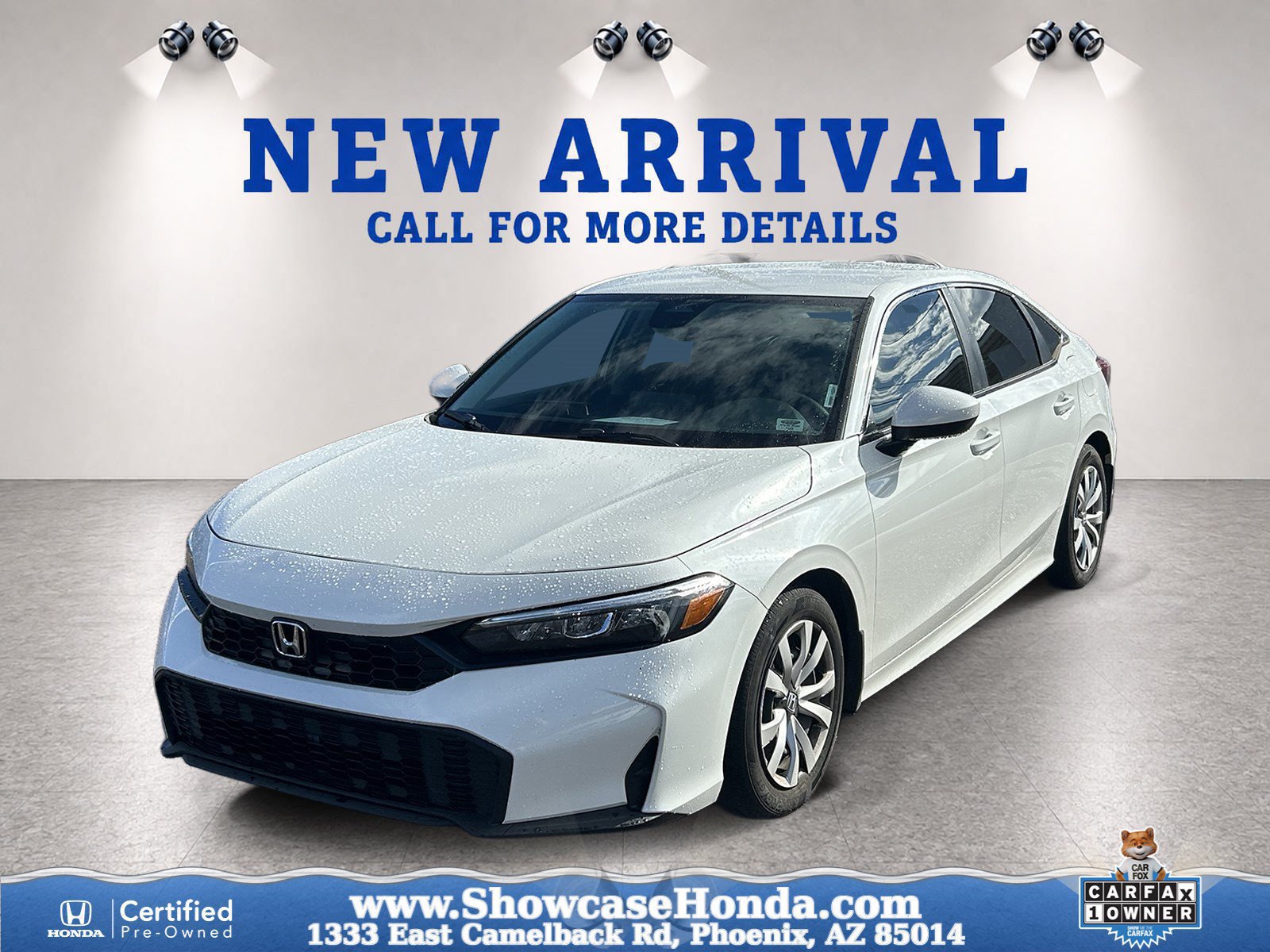 Certified 2026 Honda Civic LX image 1