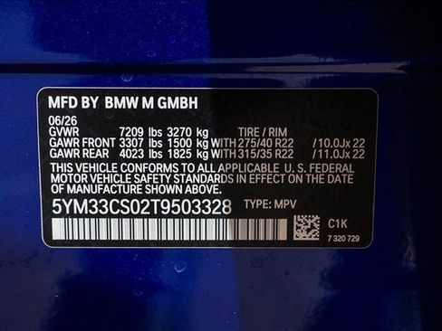 New 2026 BMW XM Label Red AWD/4WD image 25