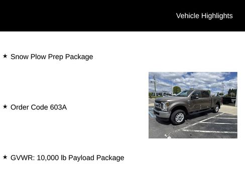 Used 2019 Ford F250 XLT w/ Snow Plow Prep Package AWD/4WD image 11