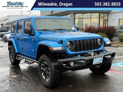 Used 2024 Jeep Wrangler Unlimited Rubicon 4xe image 1