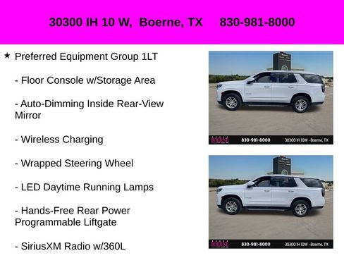 Used 2023 Chevrolet Tahoe LT w/ Luxury Package RWD image 17