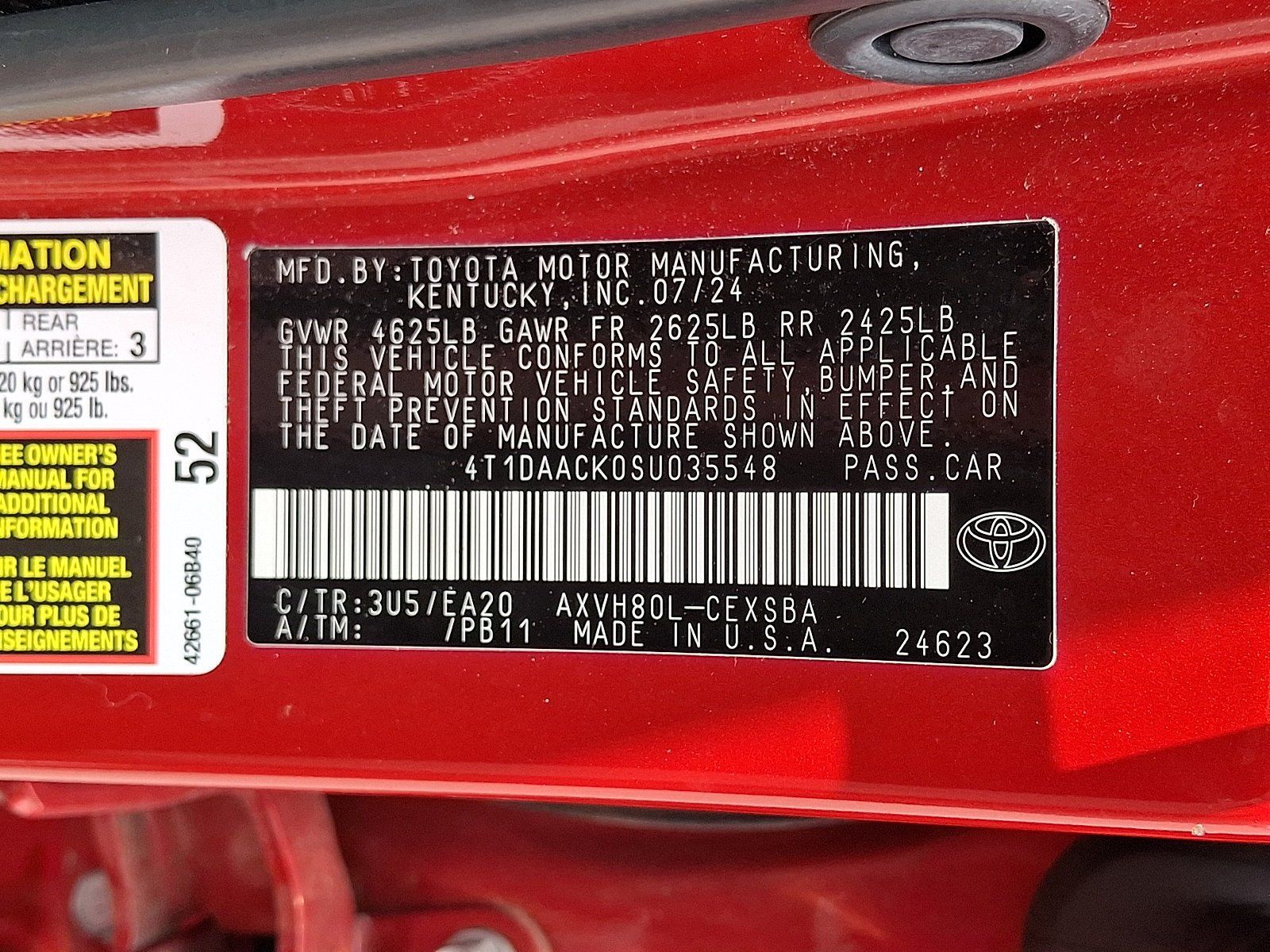 Used 2025 Toyota Camry SE FWD image 26