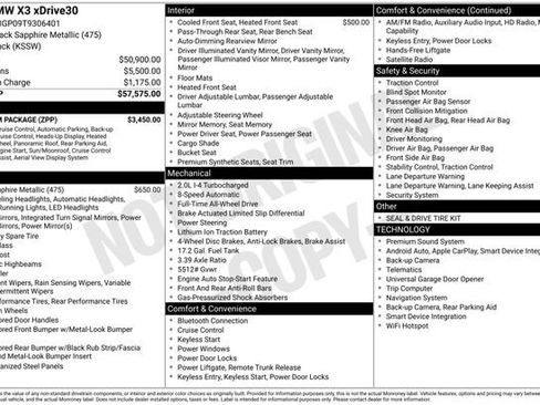 New 2026 BMW X3 xDrive30 w/ Premium Package image 12