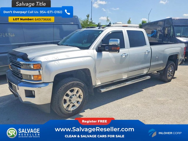 Used 2015 Chevrolet Silverado 3500 LTZ w/ LTZ Plus Package AWD/4WD image 1