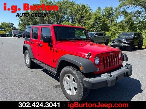 Used 2015 Jeep Wrangler Unlimited Sport w/ Quick Order Package 24S AWD/4WD image 8