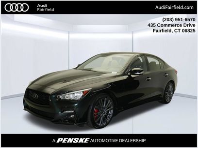 Used 2024 INFINITI Q50 Red Sport 400 w/ Black Opal Edition