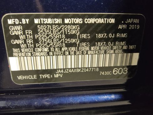 Used 2019 Mitsubishi Outlander GT image 33