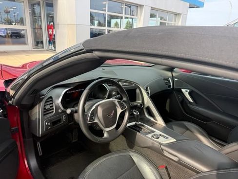 Certified 2015 Chevrolet Corvette Stingray Convertible w/ ZF1 Appearance Package RWD image 7