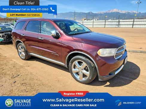Used 2012 Dodge Durango Citadel w/ Trailer Tow Group IV AWD/4WD image 5