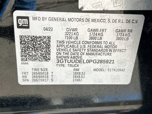 Used 2023 GMC Sierra 1500 SLT w/ SLT Convenience Package AWD/4WD image 33