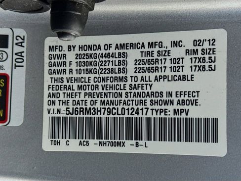 Used 2012 Honda CR-V EX-L image 31