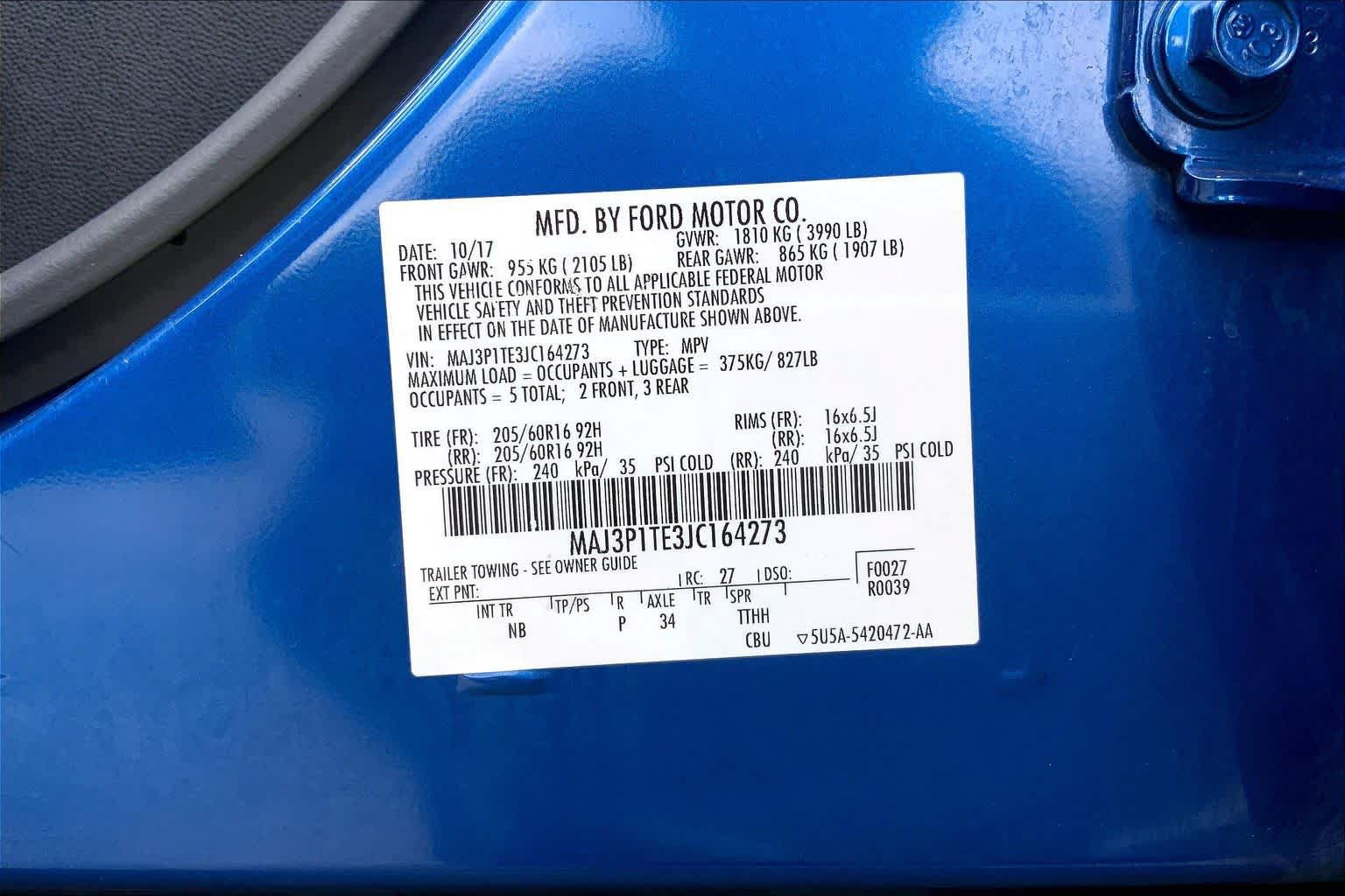 Used 2018 Ford EcoSport SE FWD image 32