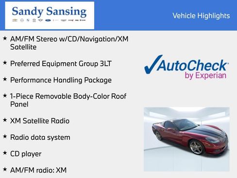 Used 2008 Chevrolet Corvette Coupe w/ Preferred Equipment Group RWD image 7