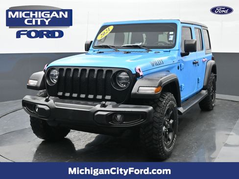 Used 2021 Jeep Wrangler Unlimited Sport AWD/4WD image 1