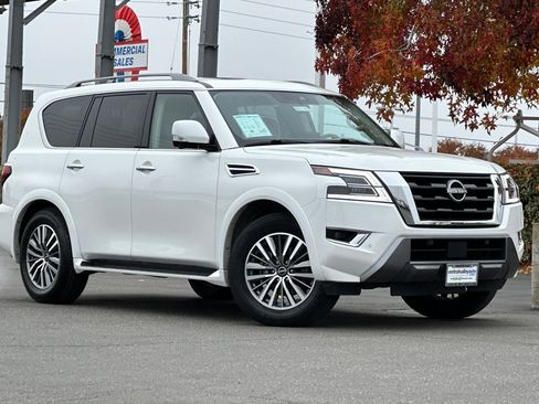 Certified 2023 Nissan Armada SL w/ Captain's Chairs Package image 2