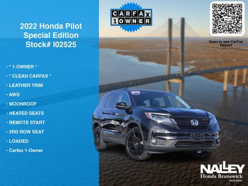 Certified 2022 Honda Pilot Special Edition image 7