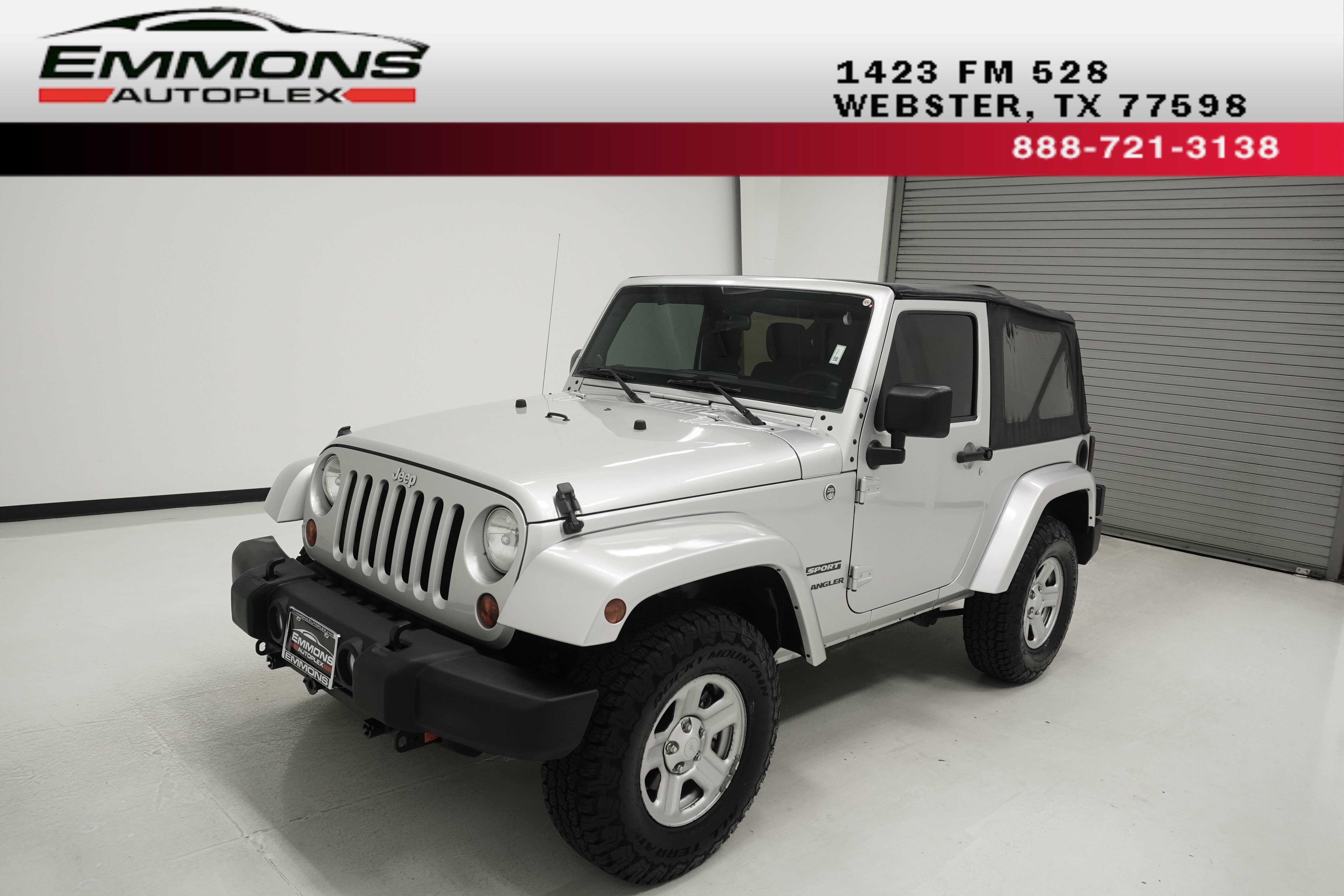 Used 2012 Jeep Wrangler Sport AWD/4WD image 1