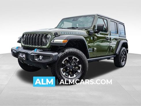 Used 2024 Jeep Wrangler Unlimited Rubicon 4xe AWD/4WD image 1