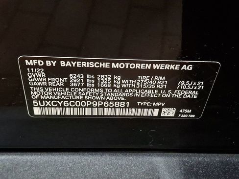 Certified 2023 BMW X6 xDrive40i w/ Premium Package image 26