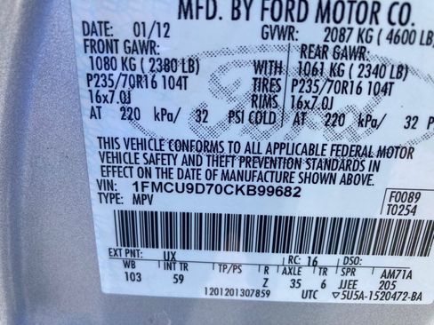 Used 2012 Ford Escape XLT image 20