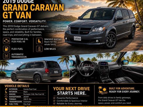 Used 2019 Dodge Grand Caravan SXT FWD image 1