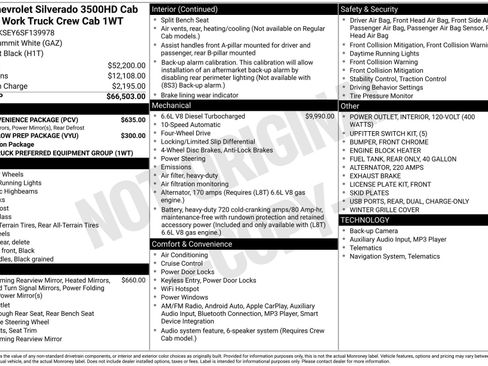 New 2025 Chevrolet Silverado 3500 W/T w/ WT Convenience Package AWD/4WD image 3