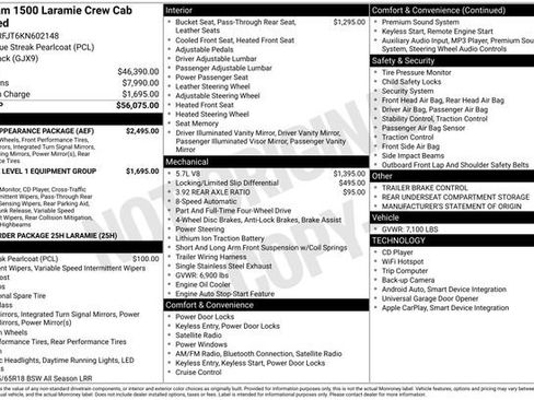 Used 2019 RAM 1500 Laramie w/ Sport Appearance Package image 4