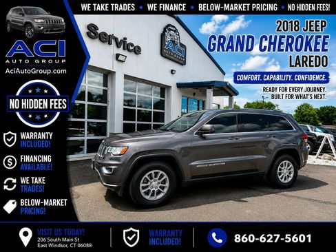 Used 2018 Jeep Grand Cherokee Laredo AWD/4WD image 1
