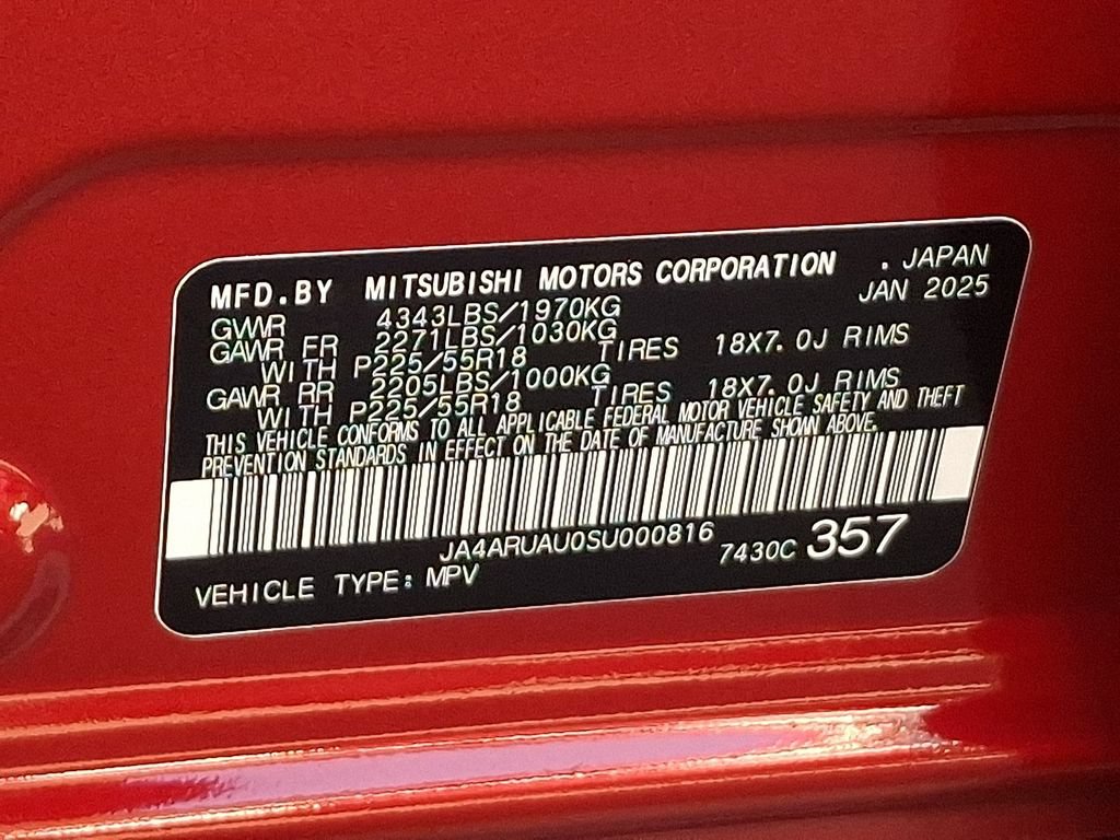 Used 2025 Mitsubishi Outlander Sport LE AWD/4WD image 28