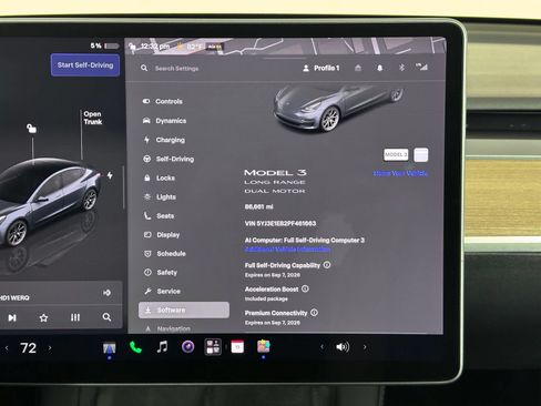 Used 2023 Tesla Model 3 Long Range AWD/4WD image 3