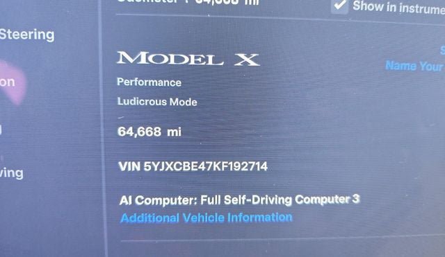 Used 2019 Tesla Model X P100D AWD/4WD image 5