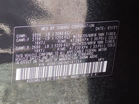 Used 2021 Subaru Outback Limited XT w/ Popular Package #2 image 27