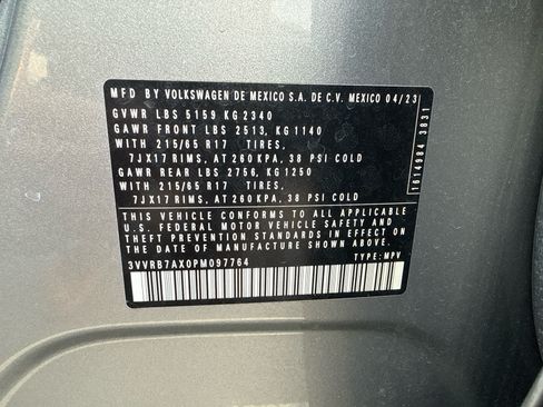 Used 2023 Volkswagen Tiguan S w/ IQ.Drive Package FWD image 6