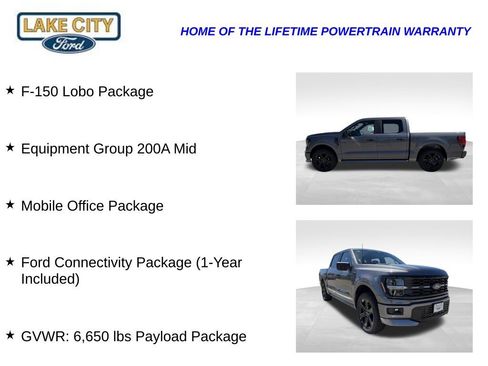 New 2026 Ford F150 STX w/ F-150 LOBO Package AWD/4WD image 5
