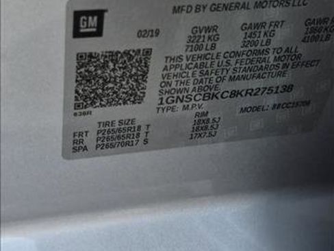 Used 2019 Chevrolet Tahoe LT RWD image 15